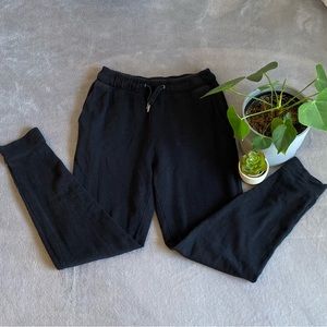 Oak + Fort black jogger sweatpants size xs